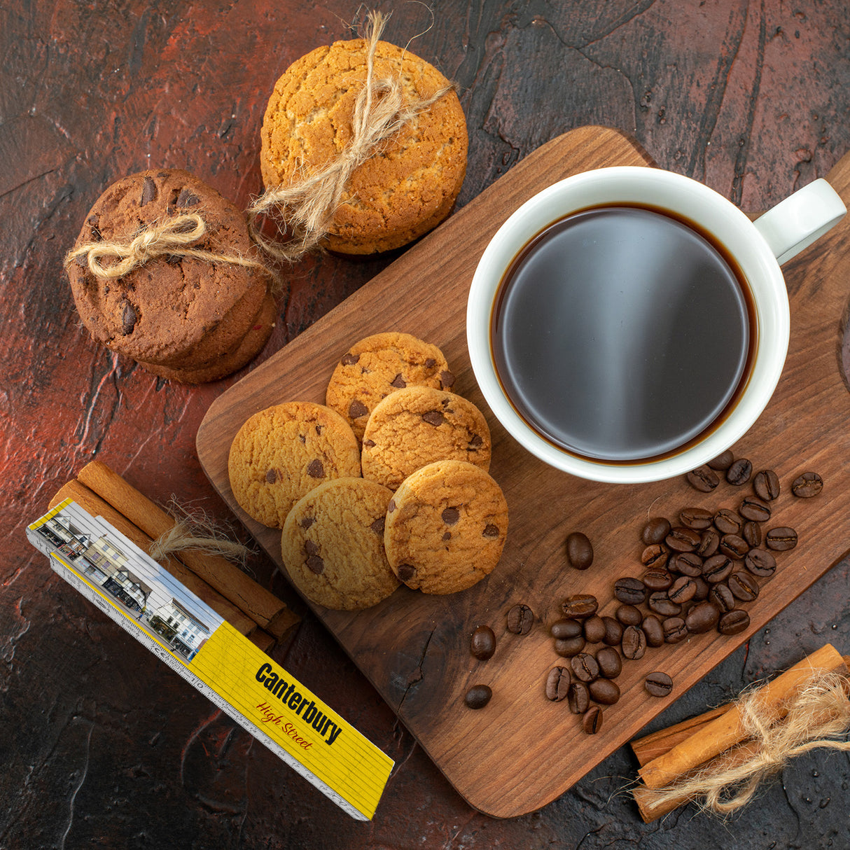 streetline Canterbury High Street Meterstab aus Holz