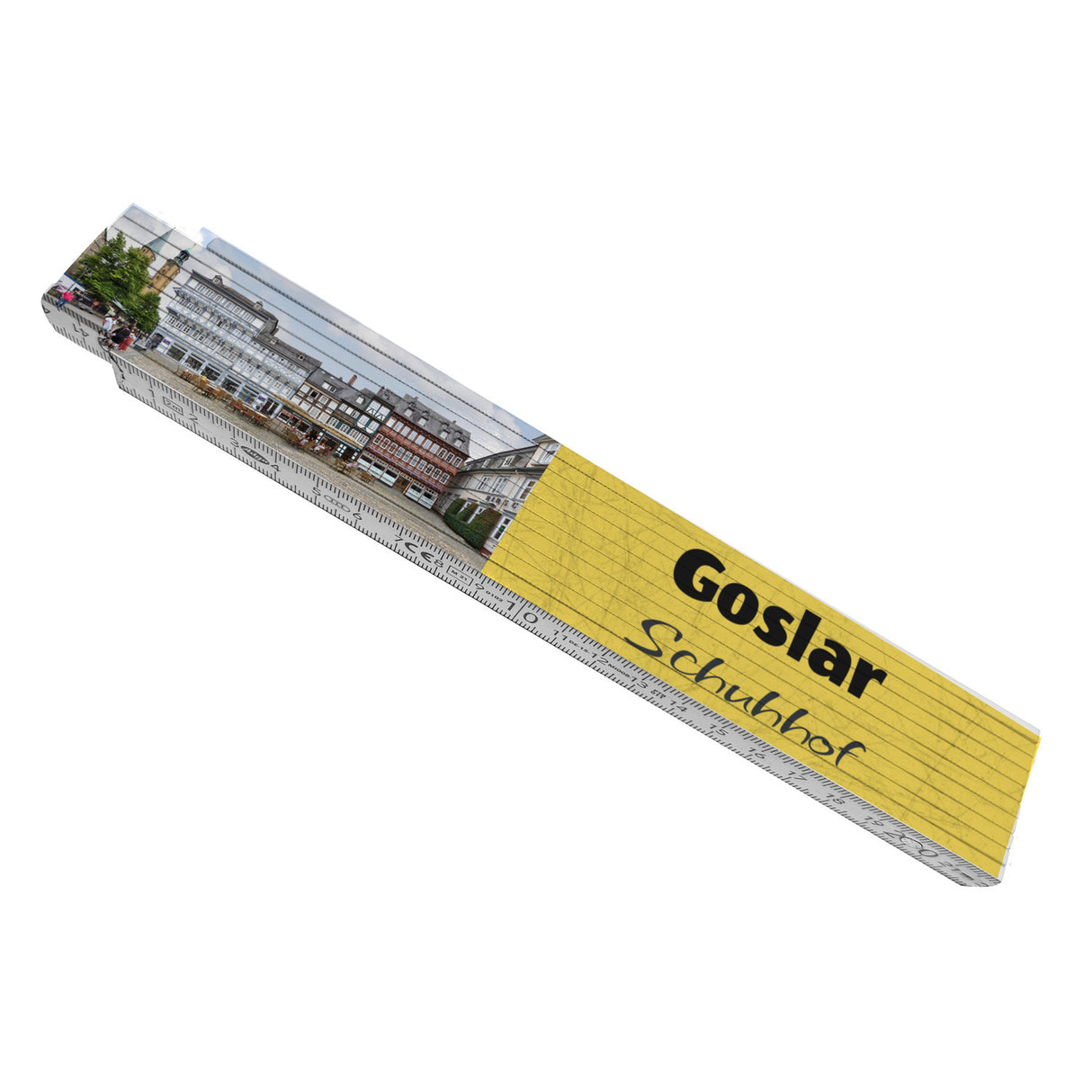 streetline Goslar Schuhhof Meterstab aus Holz