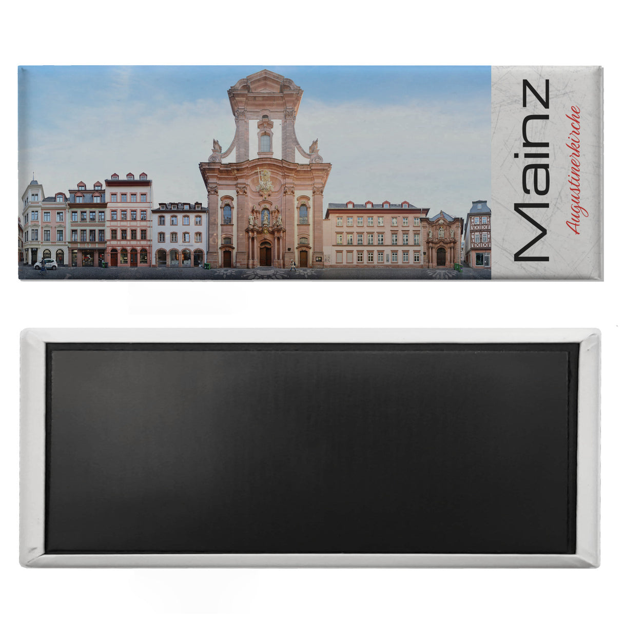 streetline Mainz Augustinerkirche Panorama Souvenir Magnet