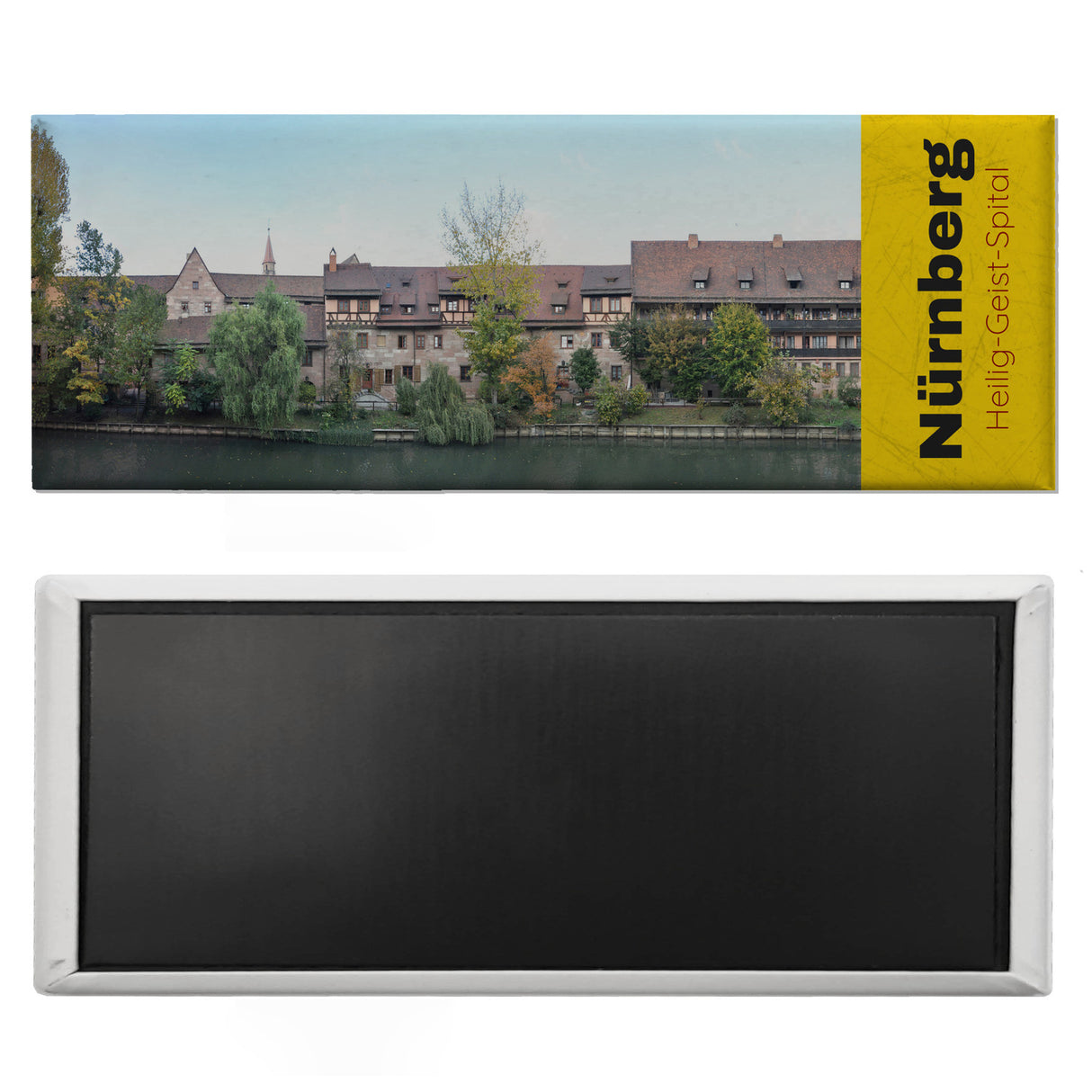 streetline Nürnberg Heilig-Geist-Spital Panorama Souvenir Magnet