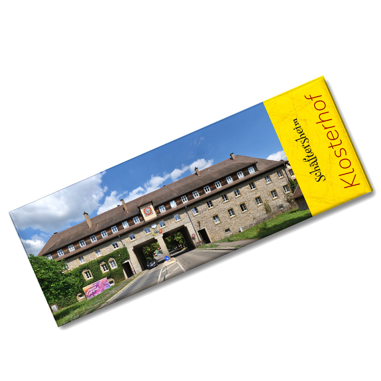 streetline Schäftersheim Klosterhof Panorama Souvenir Magnet