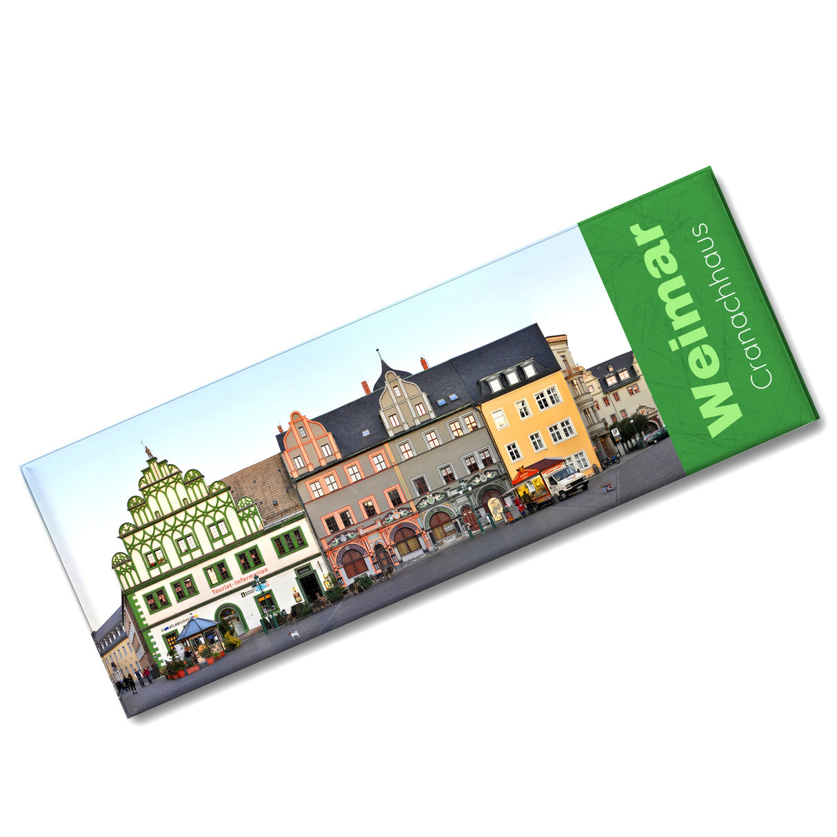 streetline Weimar Cranachhaus Panorama Souvenir Magnet