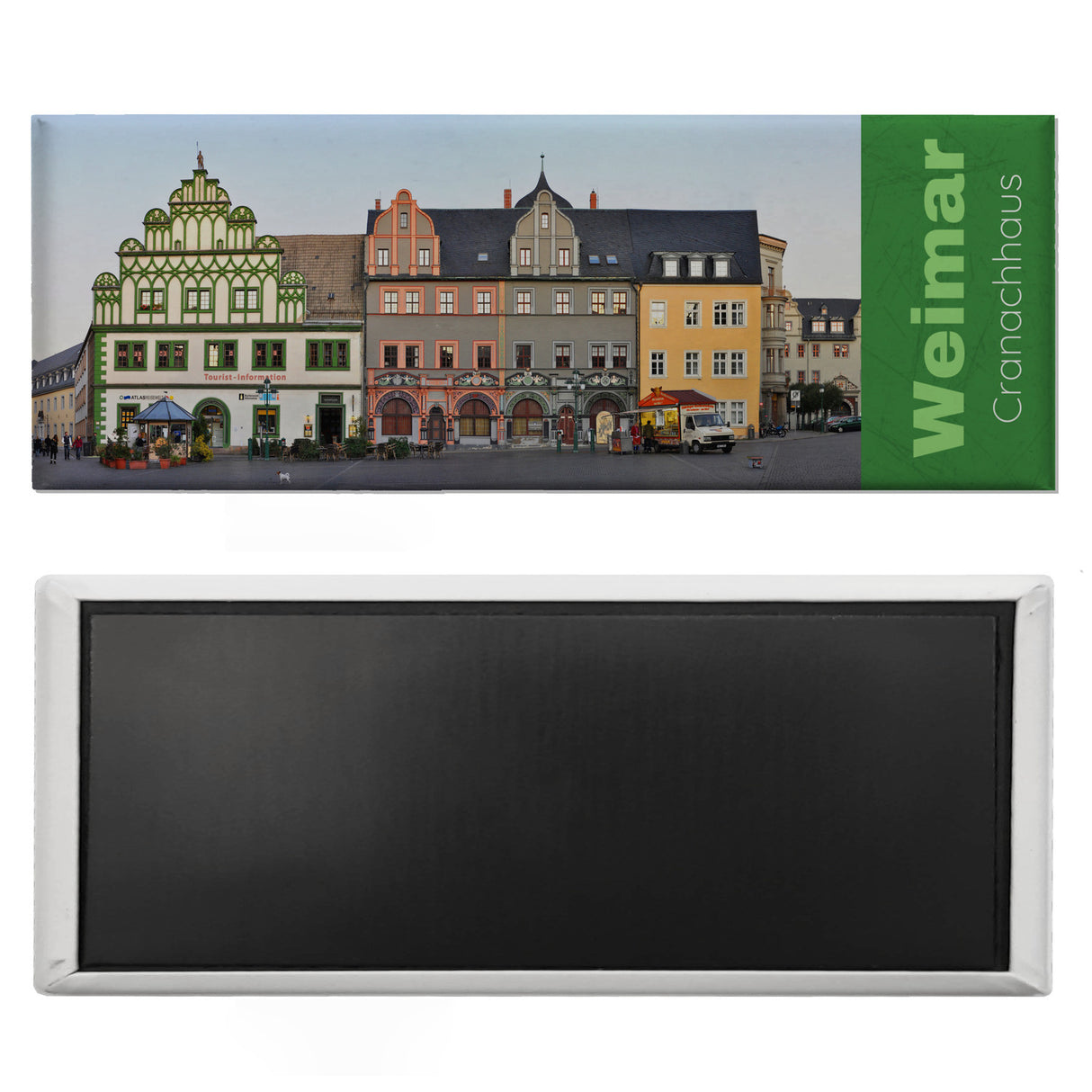 streetline Weimar Cranachhaus Panorama Souvenir Magnet