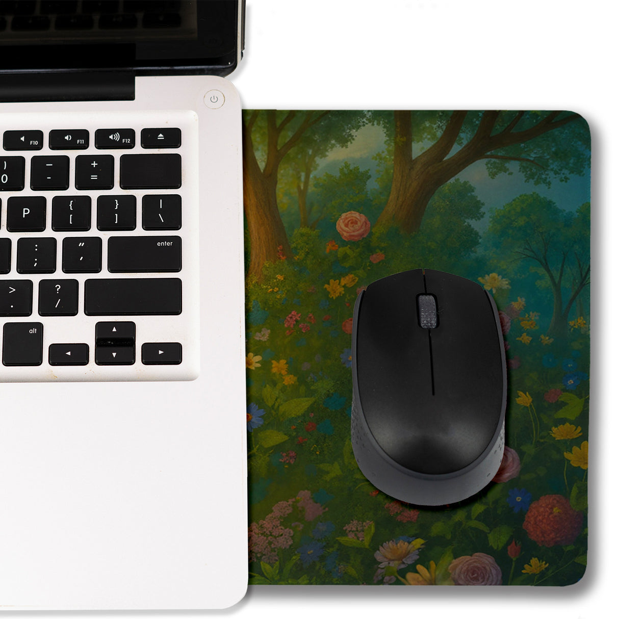 Märchenprinzessin Schloss Schreibtischunterlage 69x31cm XXL Mauspad für Mädchen