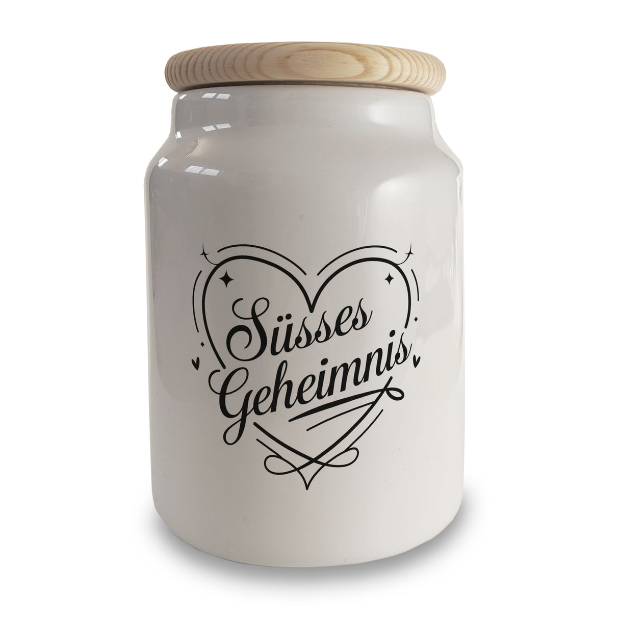 Süsses Geheimnis Herz Design Keksdose