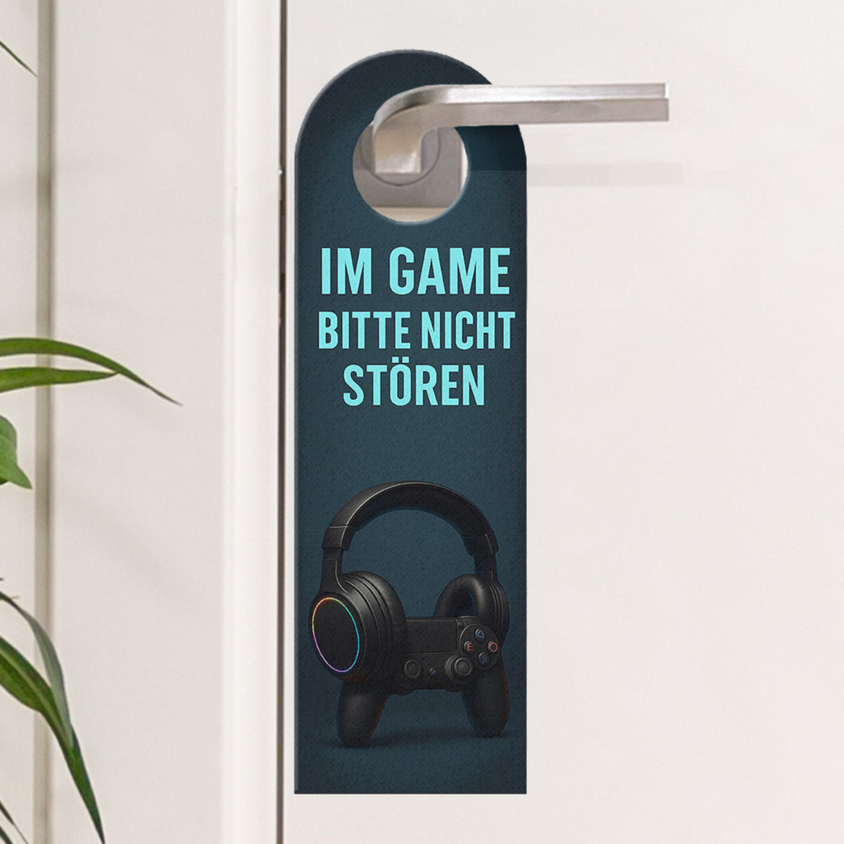 Gaming Controller Bitte nicht stören Türhänger