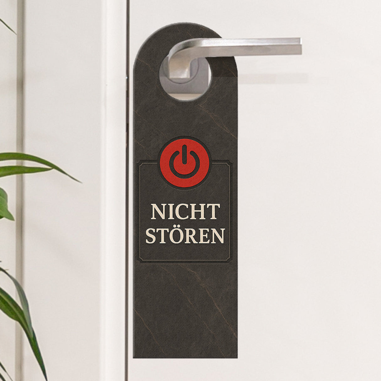 Power-Button Bitte nicht stören Türhänger