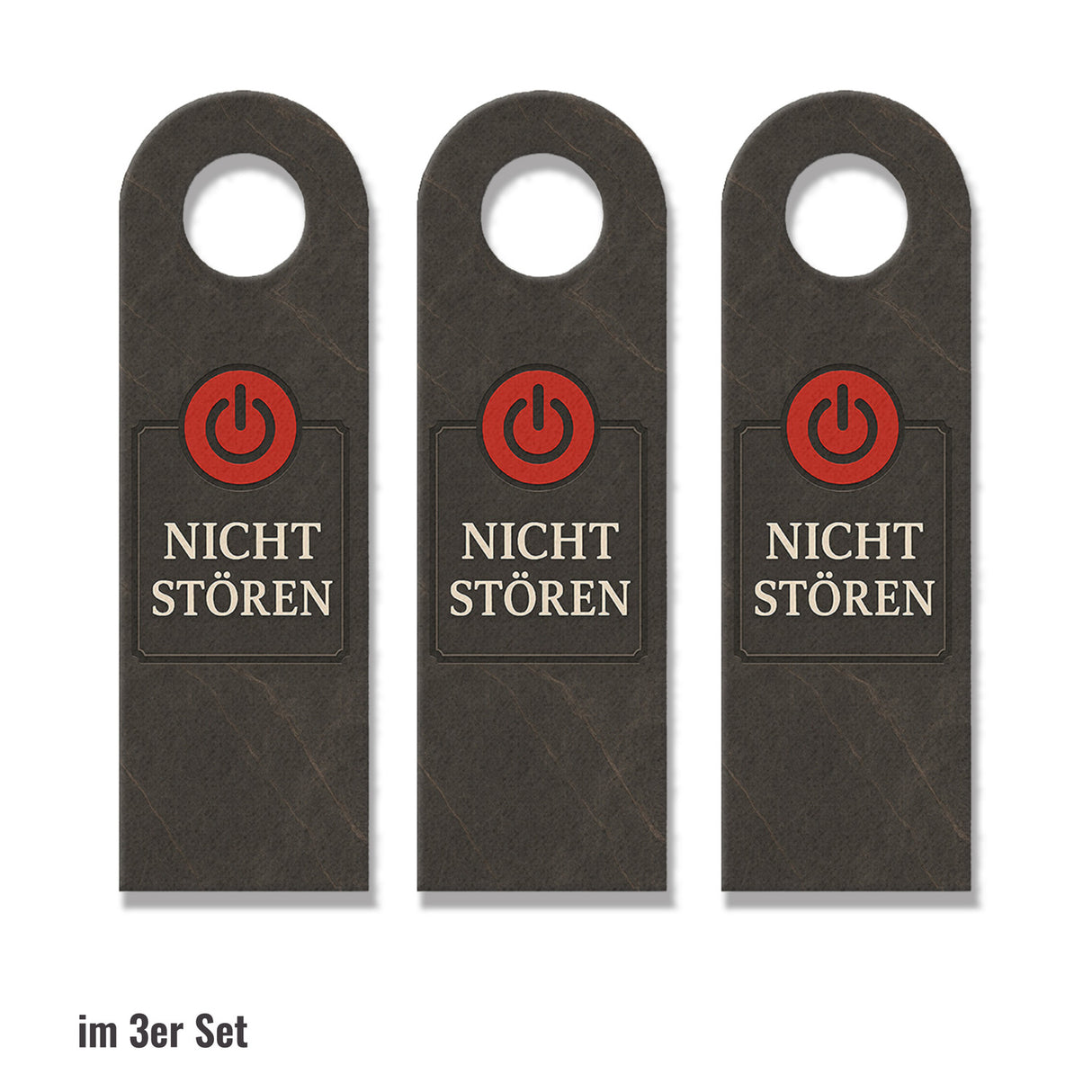 Power-Button Bitte nicht stören Türhänger