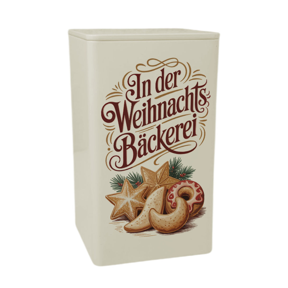 In der Weihnachtsbäckerei Vintage GebäckDose 900ml für Plätzchen