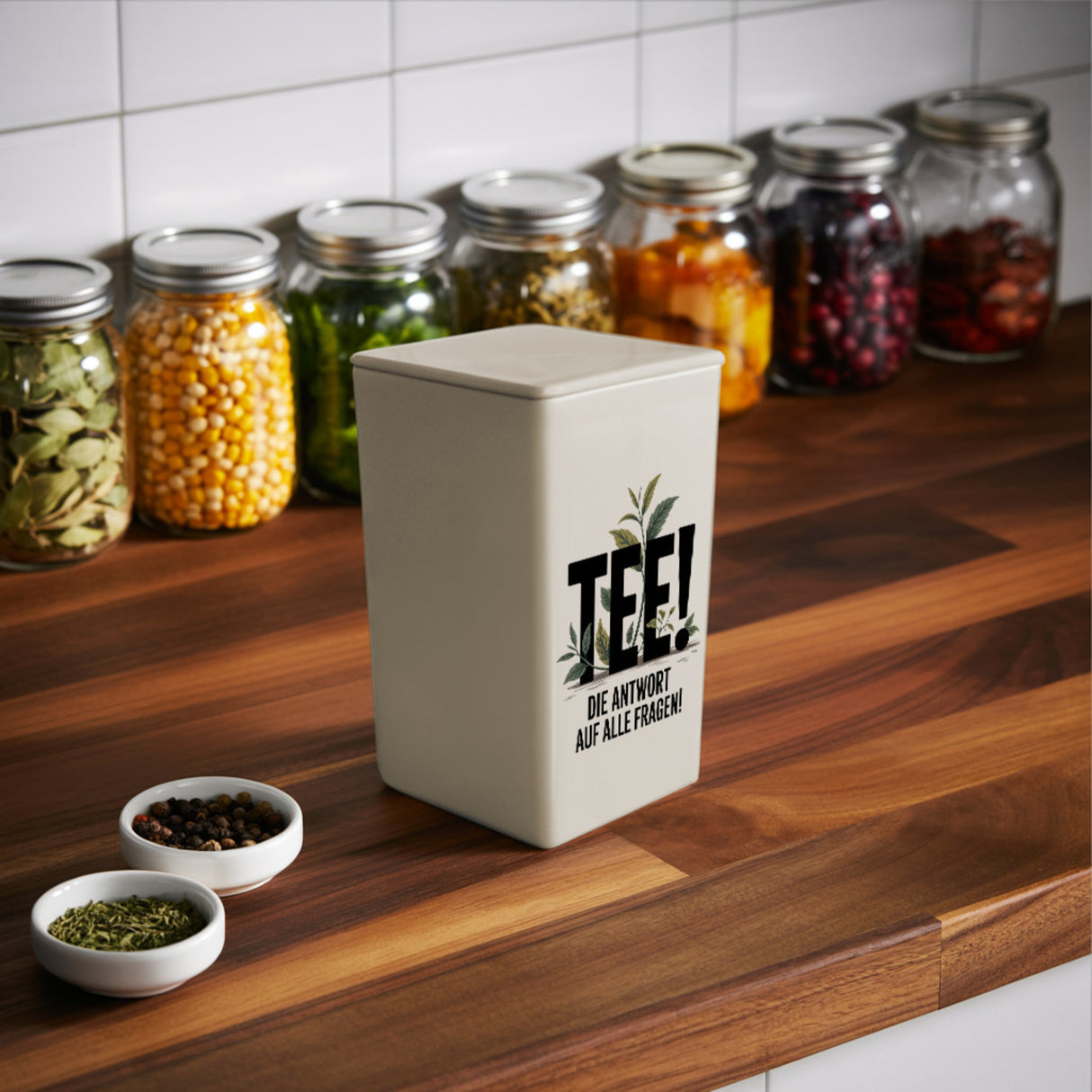 TEE - die Antwort auf alle Fragen TeeDose 900ml für Teeliebhaber