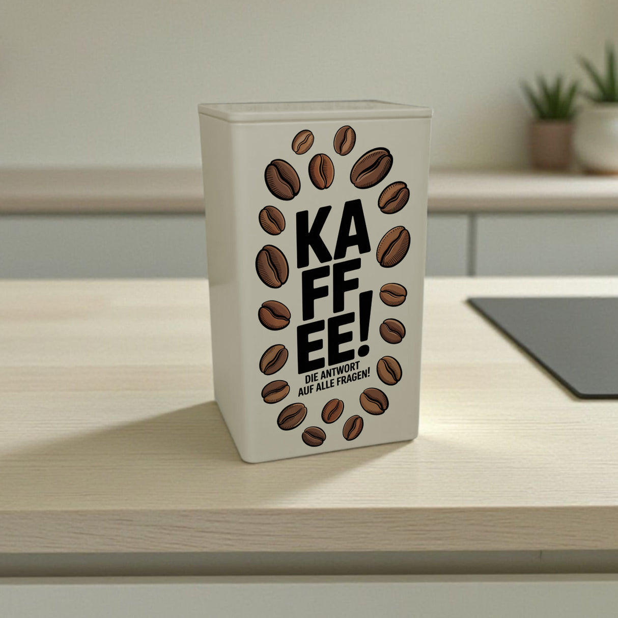 KAFFEE - die Antwort auf alle Fragen KaffeeDose 900ml für Koffeinjunkies