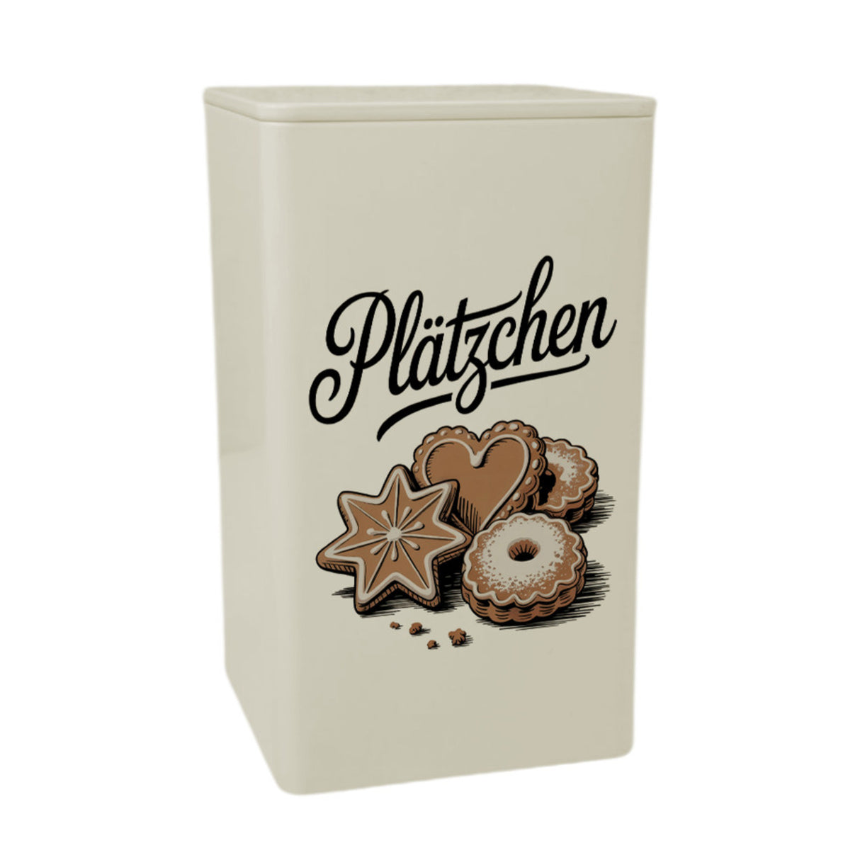Vintage Plätzchen GebäckDose 900ml für Weihnachtsplätzchen