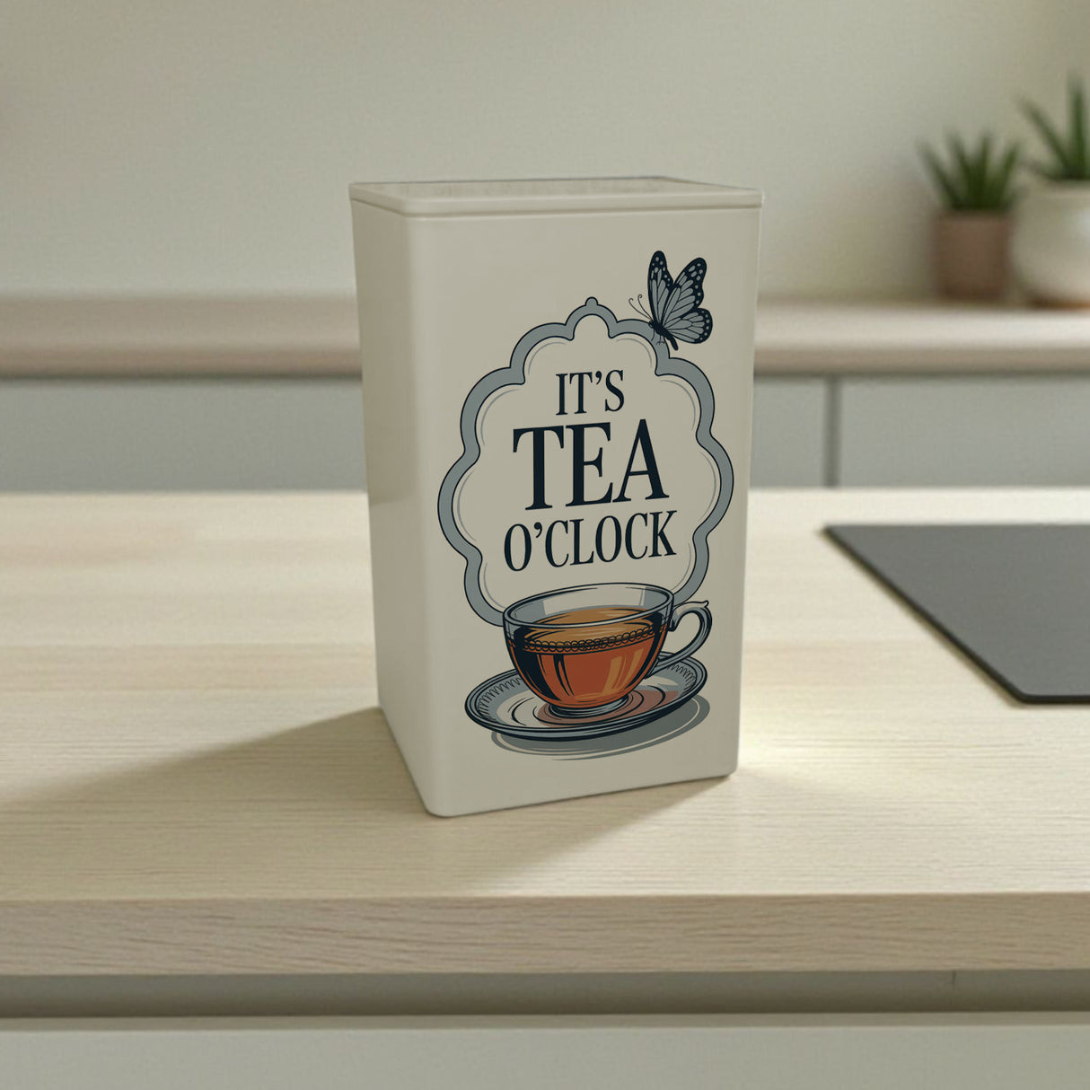 It's Tea o'clock TeeDose 900ml im Vintage-Stil