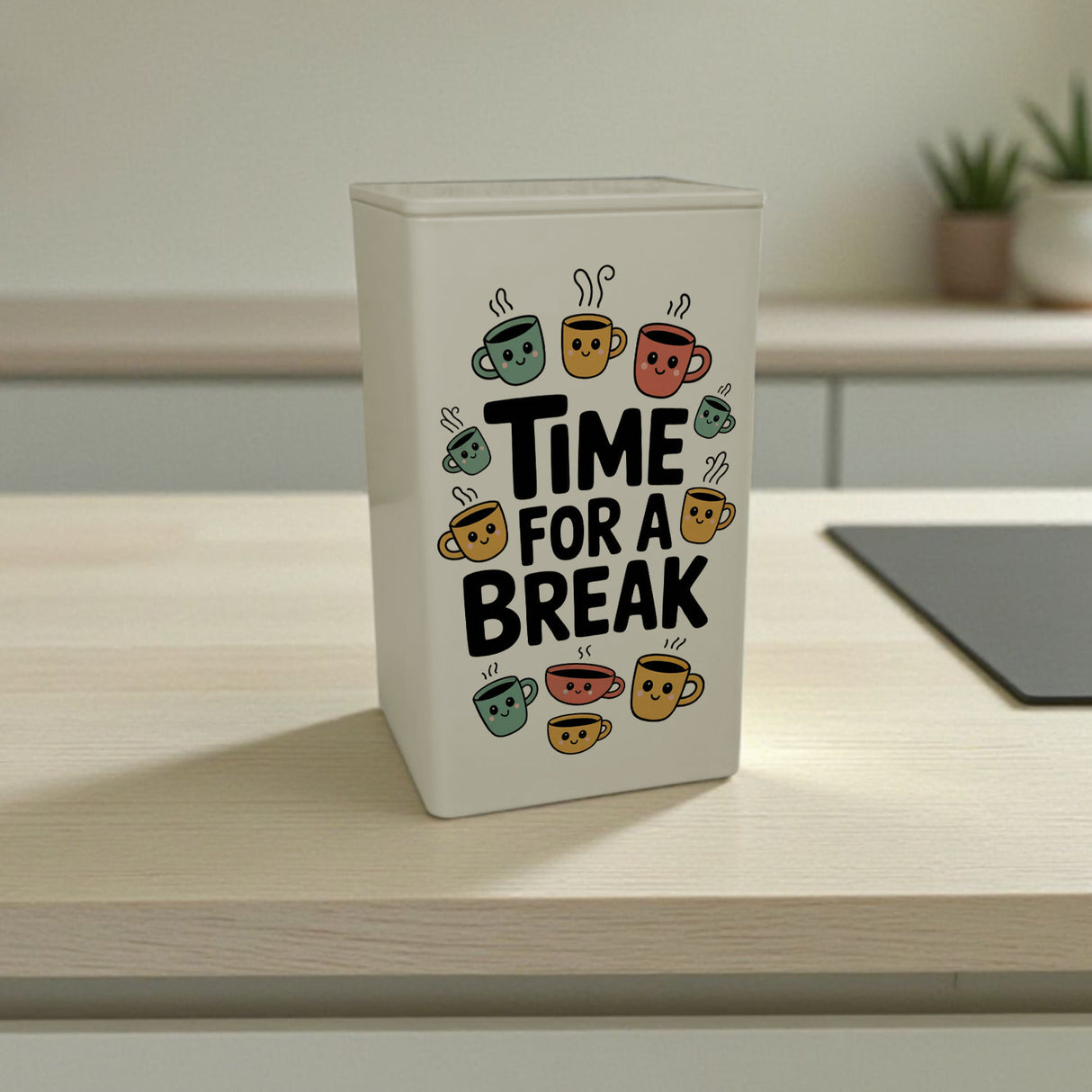 Time for a break VorratsDose 900ml für Kaffee oder Tee