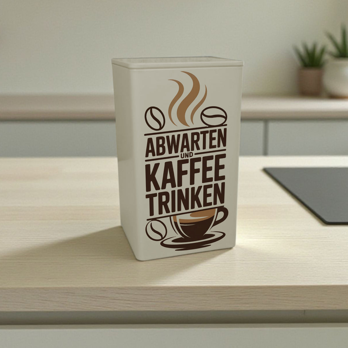 Abwarten und Kaffee trinken KaffeeDose 900ml