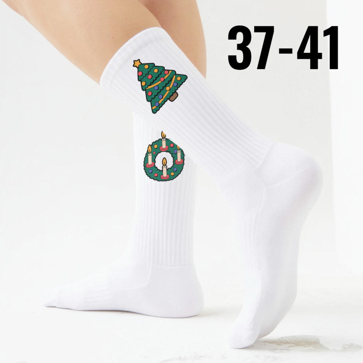 epicsocks HollyHops Weihnachtsstimmung Socken in 37-41 im Paar
