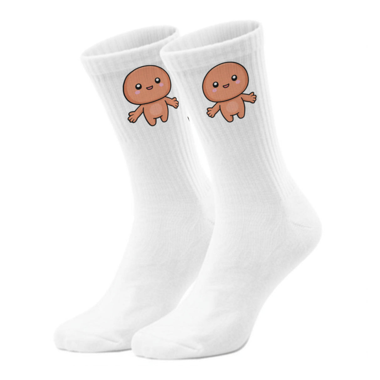 epicsocks Kawaii Friends Hug Me orange Socken in 37-41 im Paar