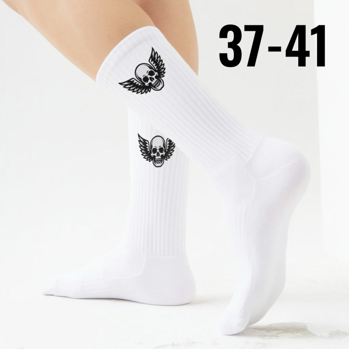 epicsocks DarkRhythms Fliegender Schädel Socken in 37-41 im Paar
