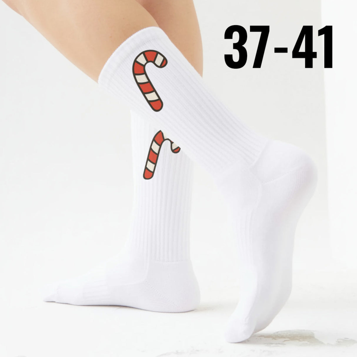 epicsocks Weihnachtsträume Zuckerstange Socken in 37-41 im Paar