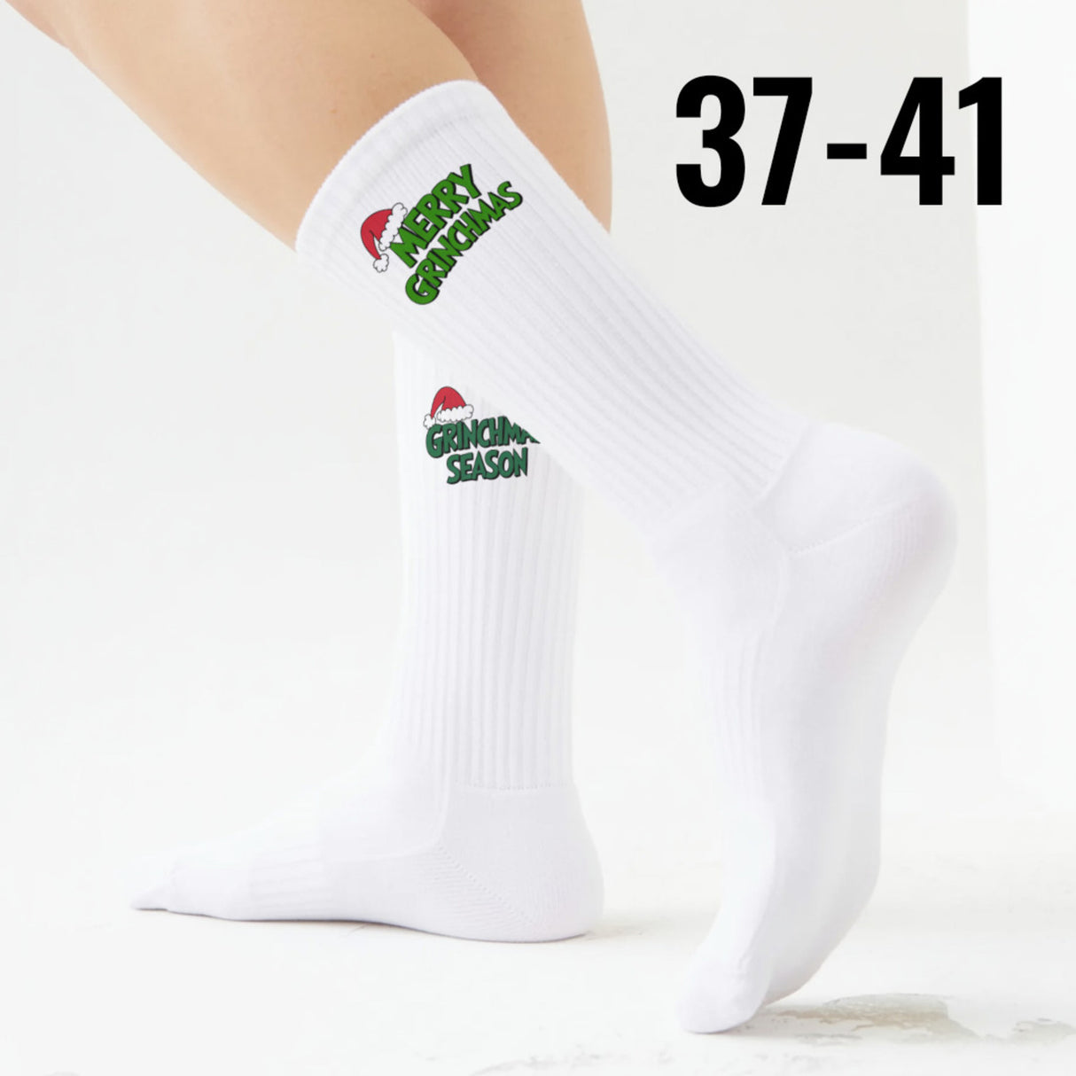 epicsocks Weihnachtsmuffel Grinchmas Socken in 37-41 im Paar
