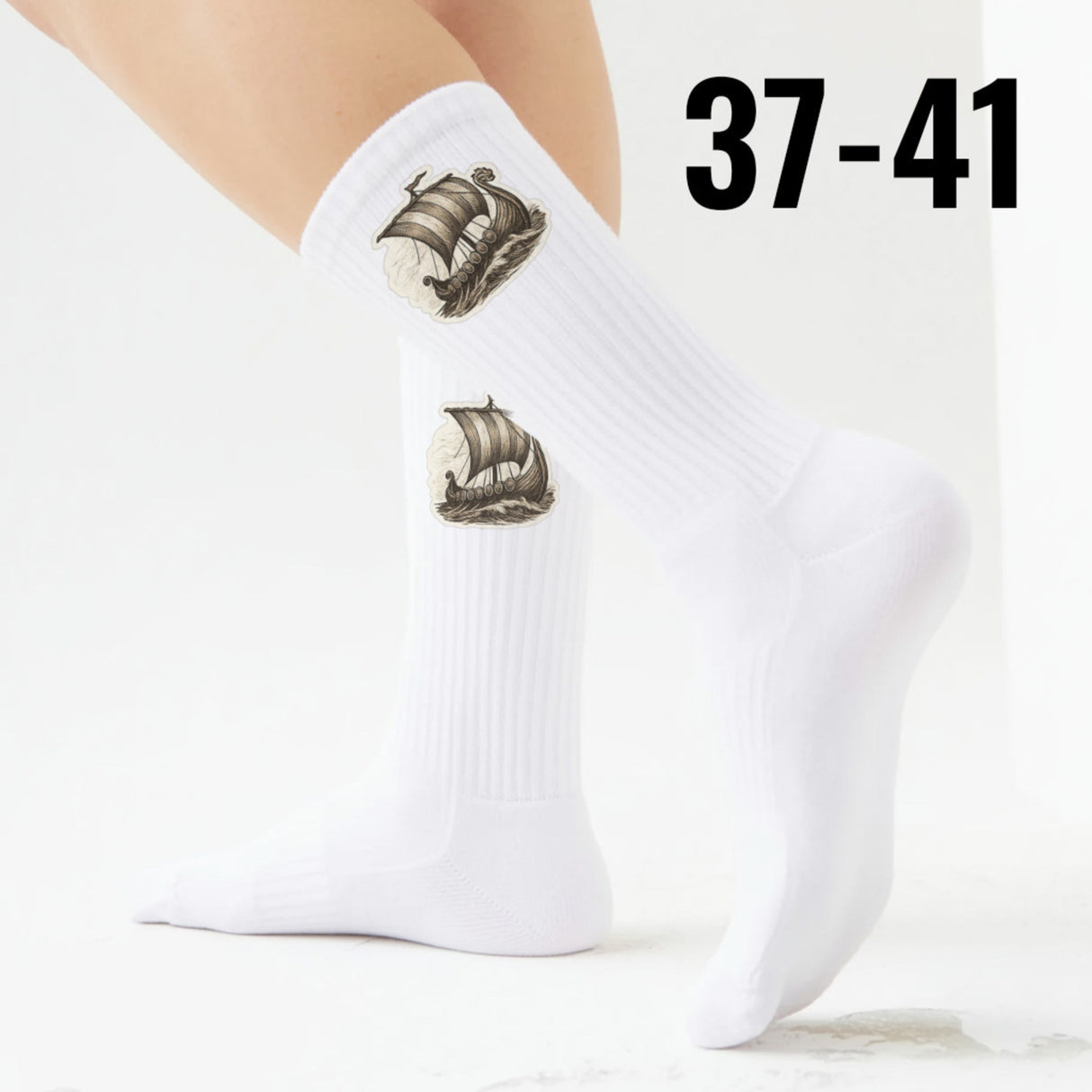 epicsocks Nordic Legends Drachenboot Socken in 37-41 im Paar