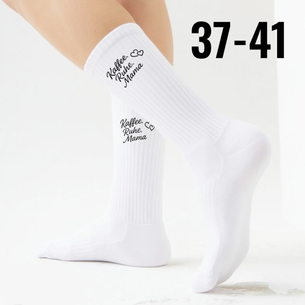 epicsocks Heartful Kaffee Ruhe Socken in 37-41 im Paar