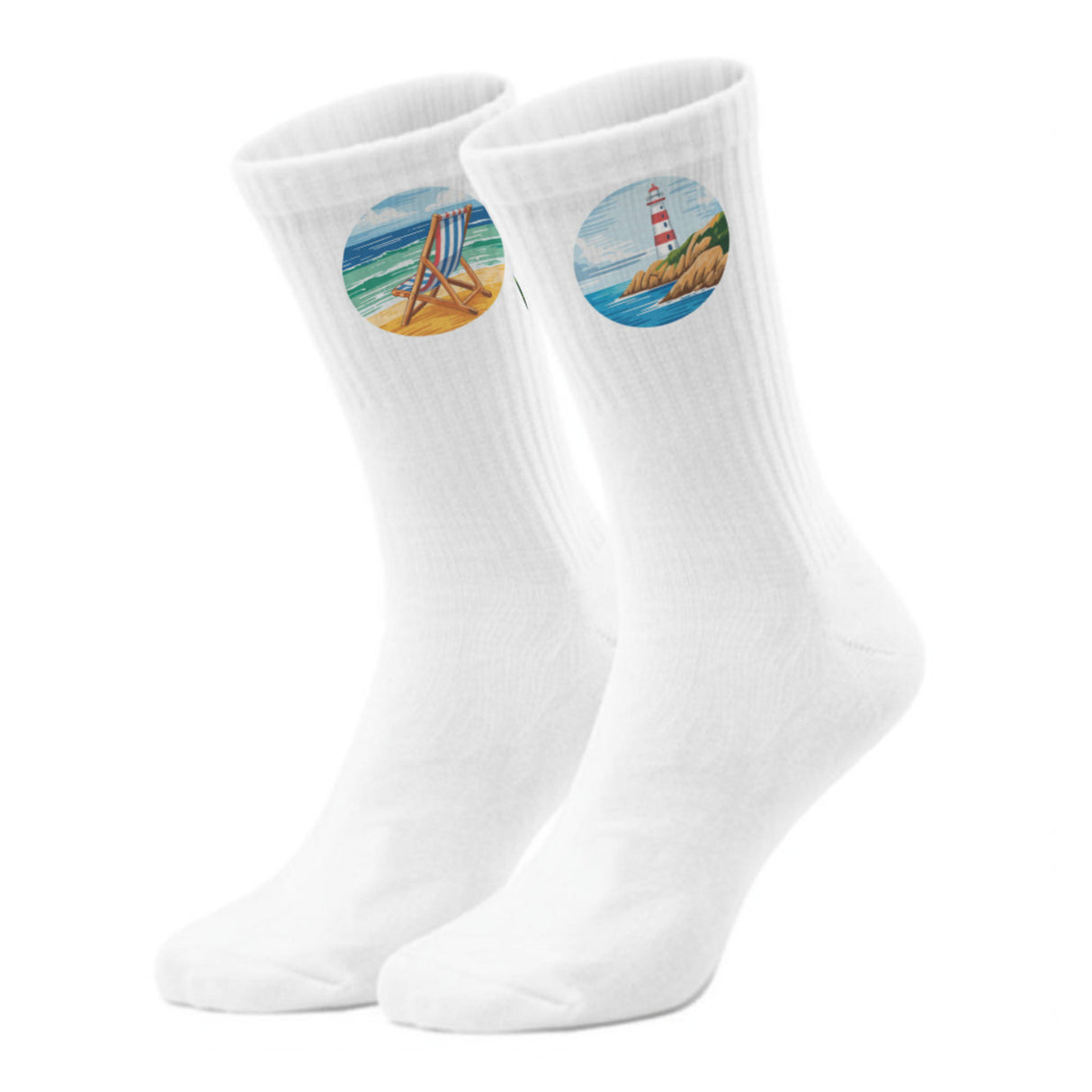 epicsocks Nautik Freude Blick übers Wasser Socken in 37-41 im Paar