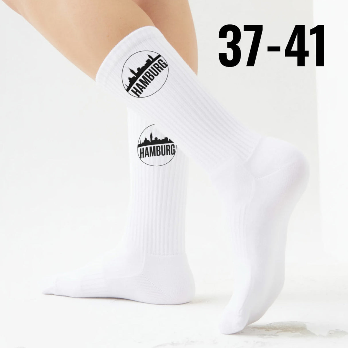 epicsocks Hamburg Vibes Hamburg Skyline Socken in 37-41 im Paar