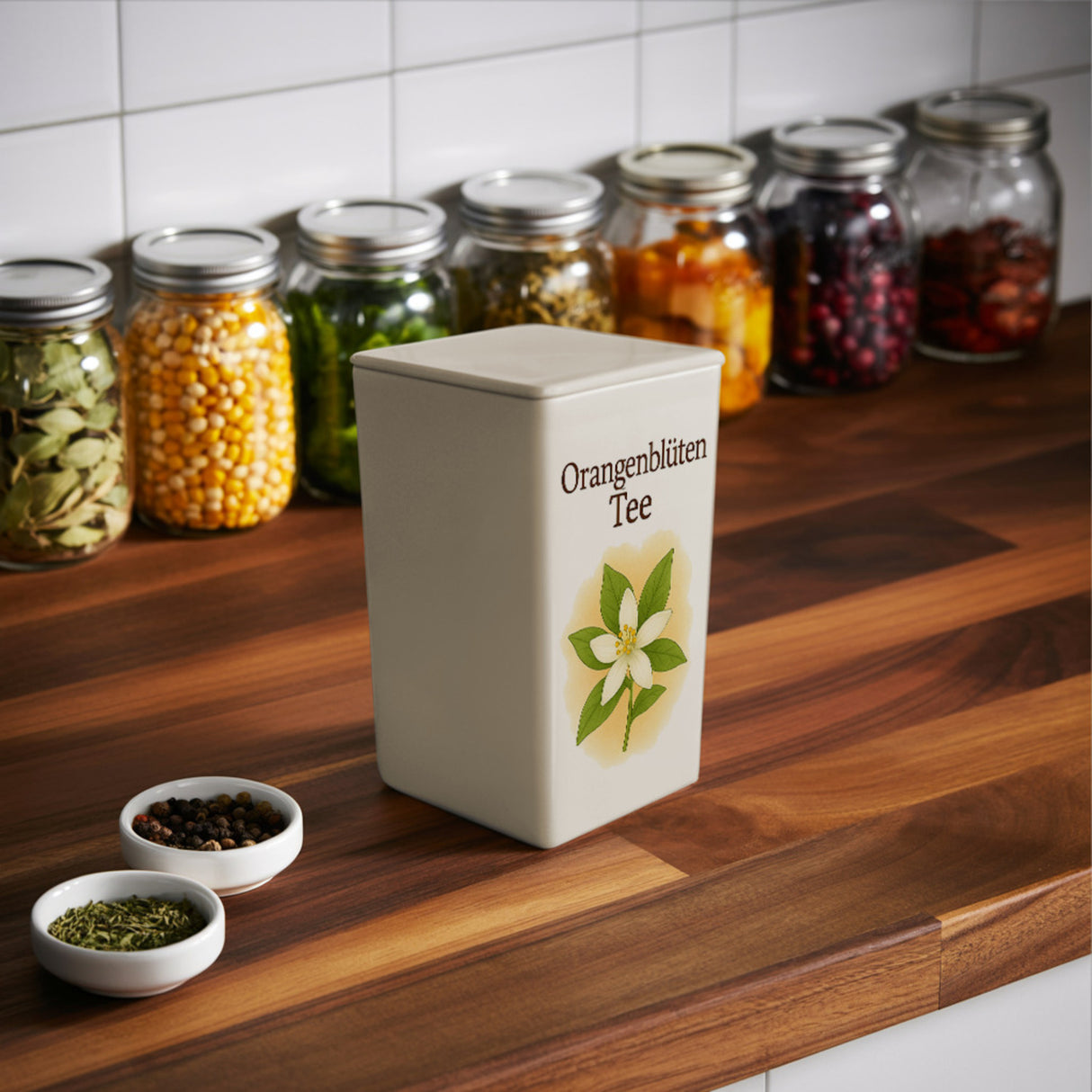 Teegenuss Orangenblüten Dose 900ml