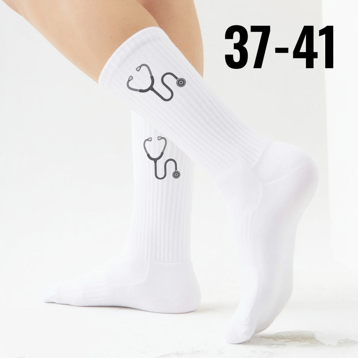 epicsocks HeartBeat Stethoskop Socken in 37-41 im Paar