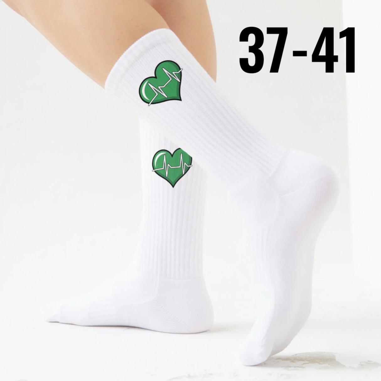epicsocks HeartBeat Herzschlag Socken in 37-41 im Paar