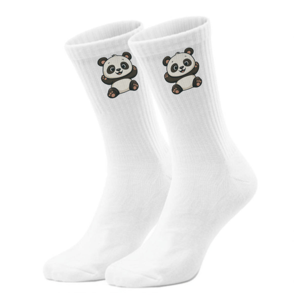 epicsocks Panda Liebe Fröhlicher Panda Socken in 37-41 im Paar