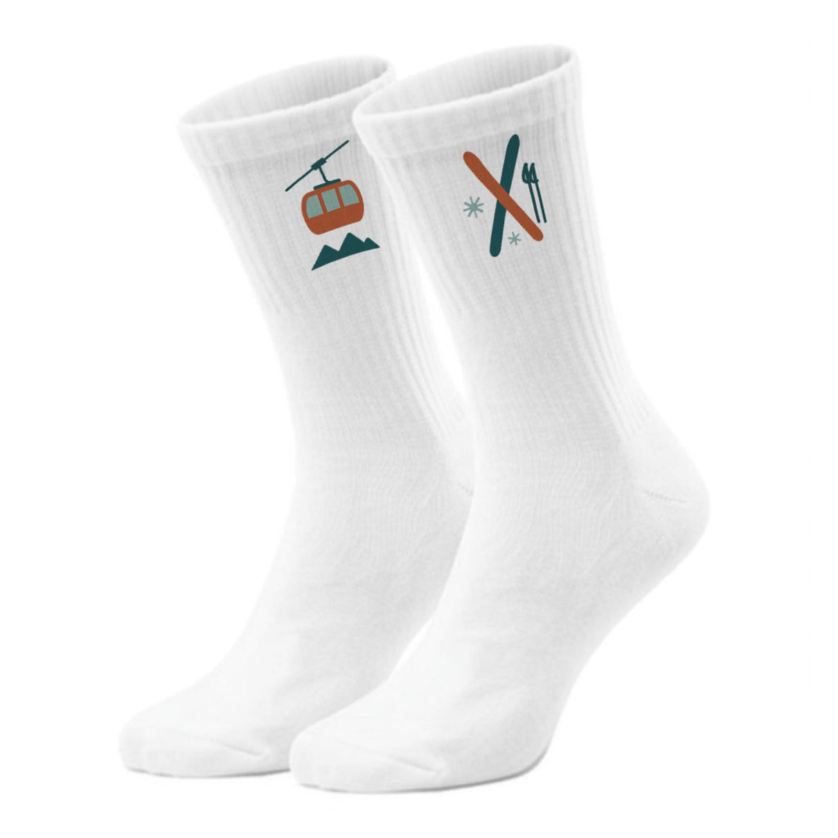 epicsocks Alpine Dreams Ski und Gondel Socken in 37-41 im Paar