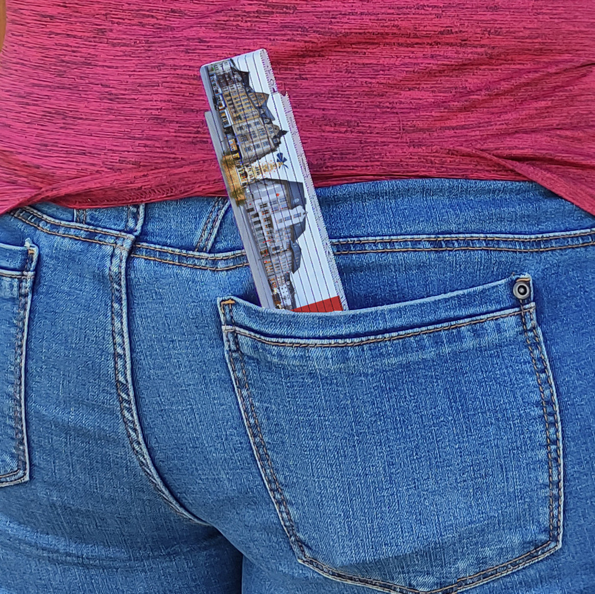 streetline Aue Weihnachtspyramide Meterstab aus Holz