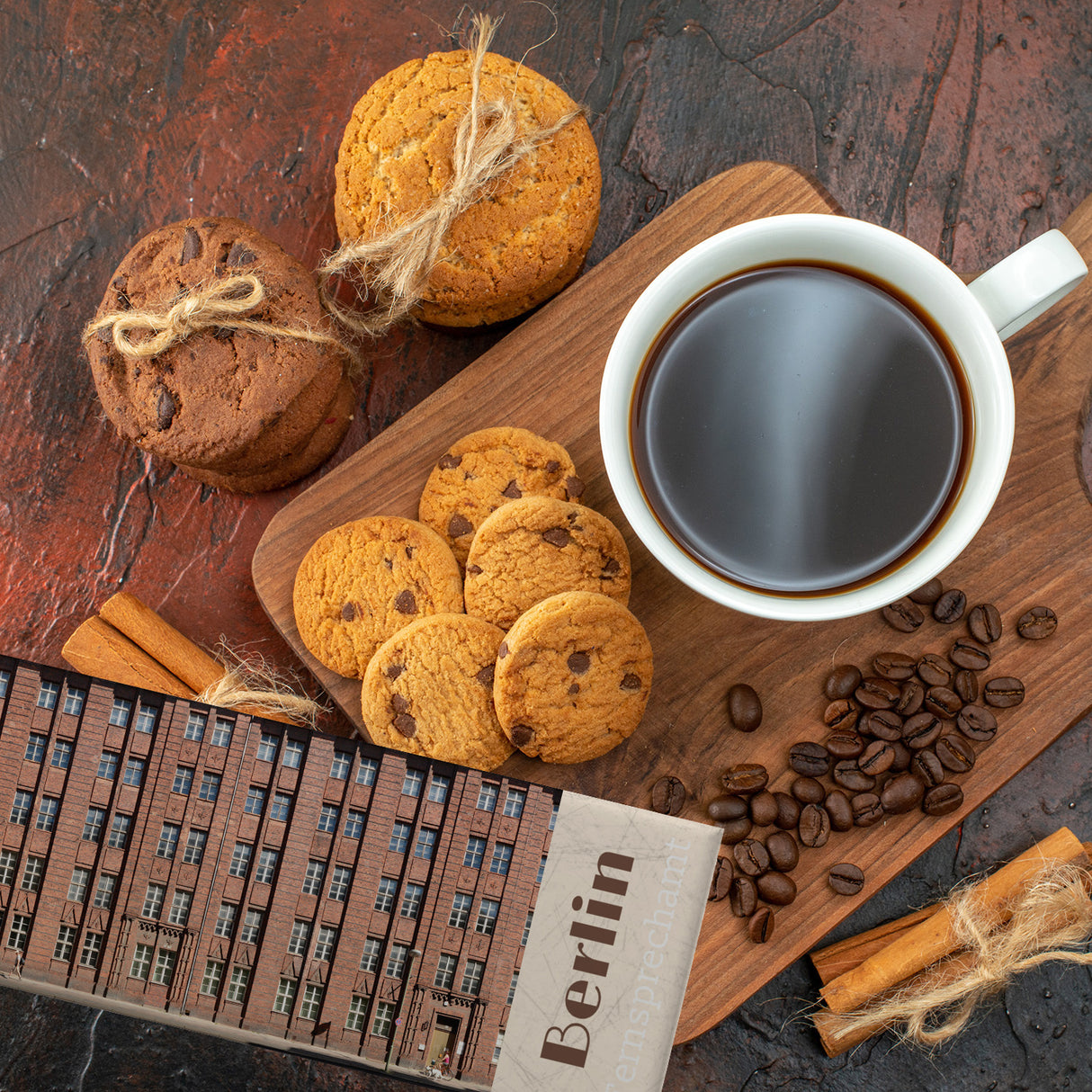 streetline Berlin Fernsprechamt Panorama Souvenir Magnet