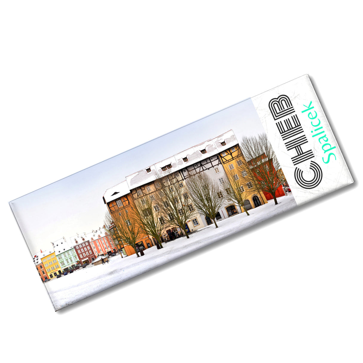 streetline Cheb Spalicek Panorama Souvenir Magnet