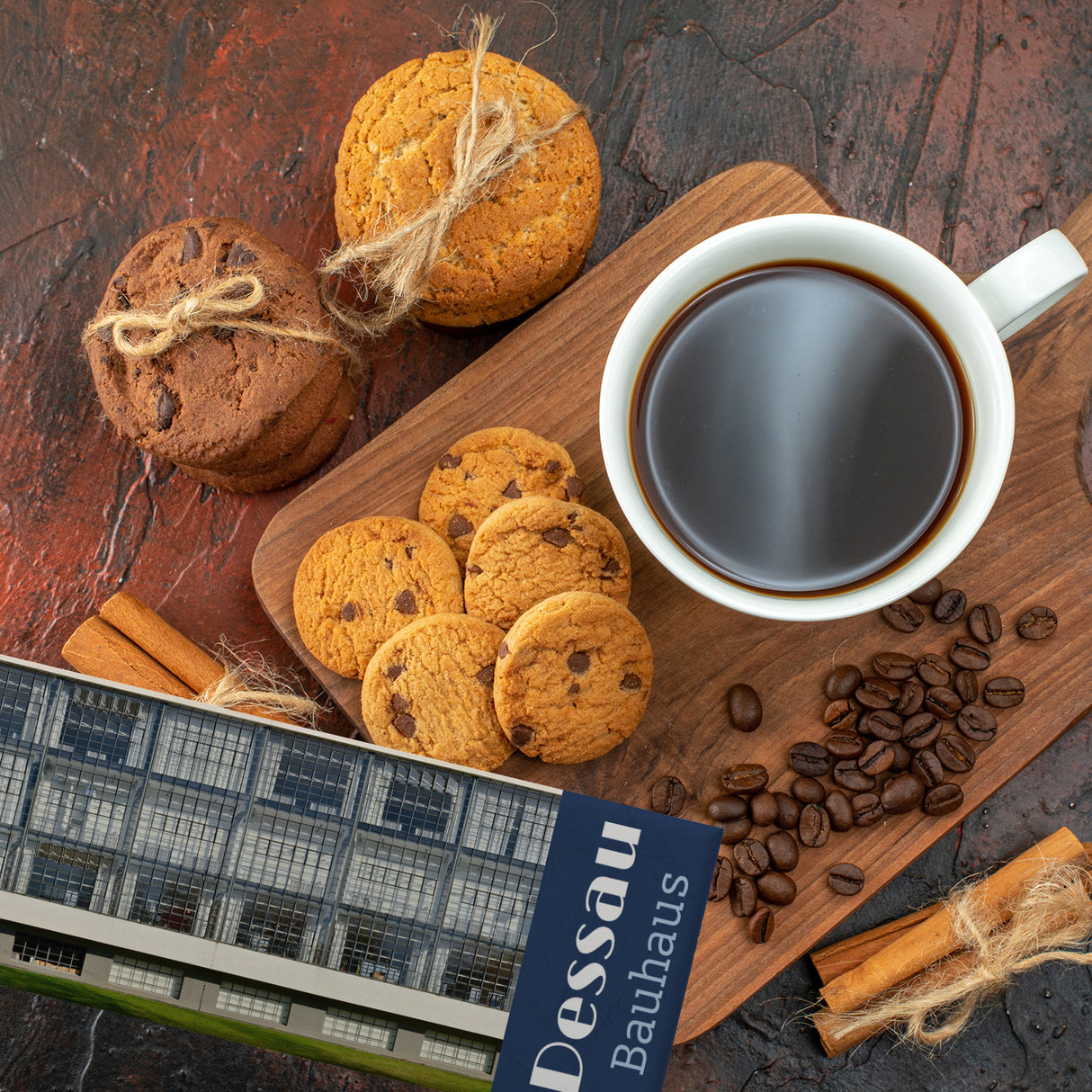 streetline Dessau Bauhaus Panorama Souvenir Magnet