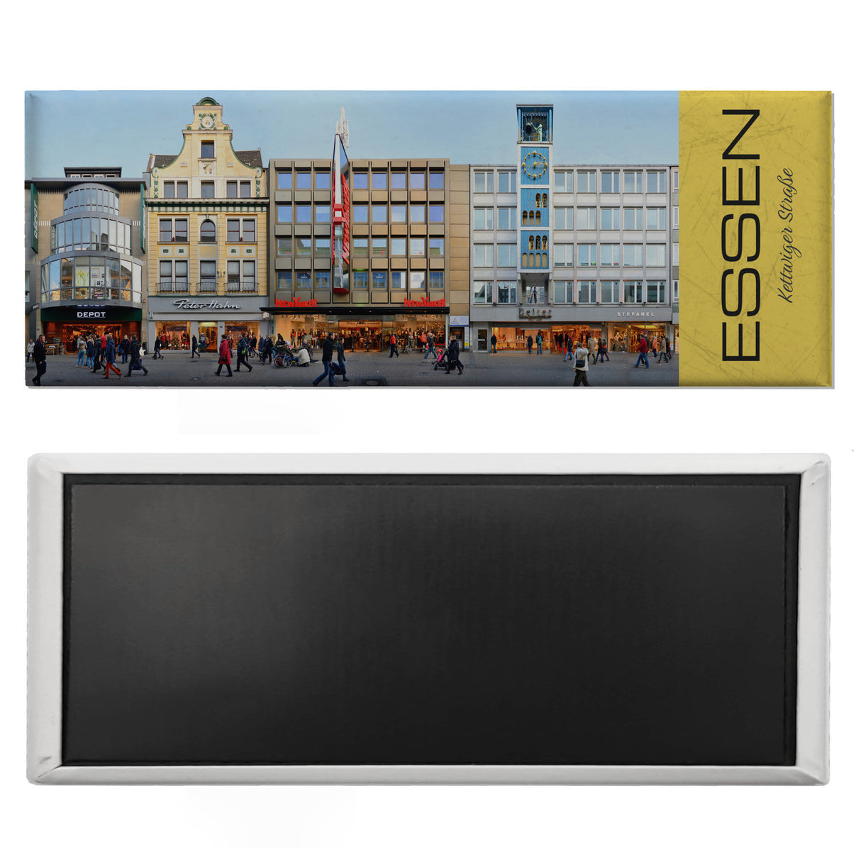 streetline ESSEN Kettwiger Straße Panorama Souvenir Magnet