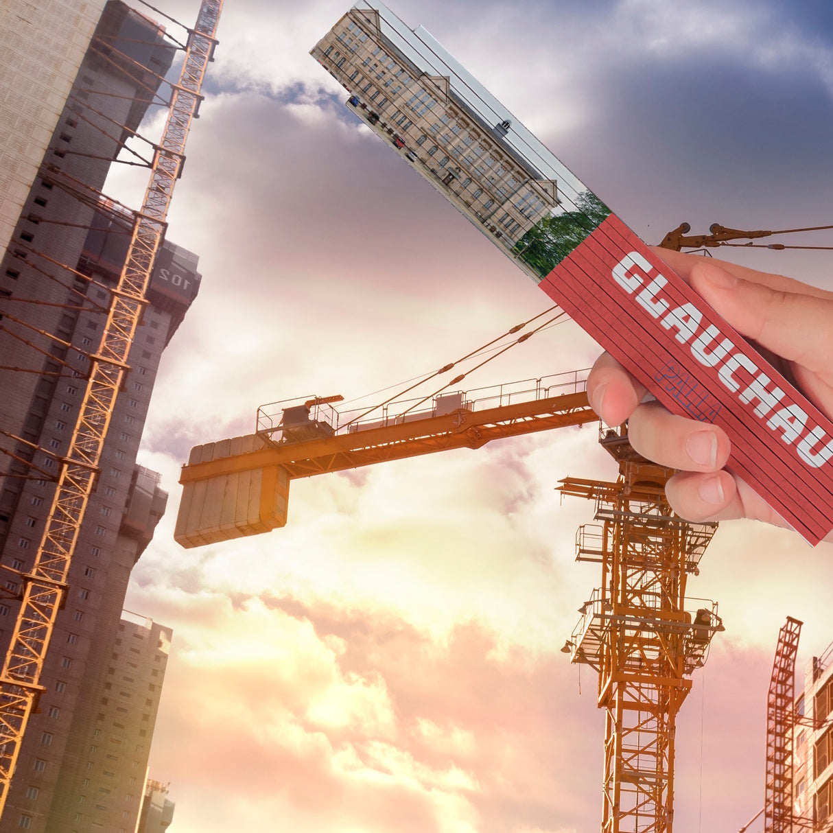 streetline Glauchau PALLA Meterstab aus Holz