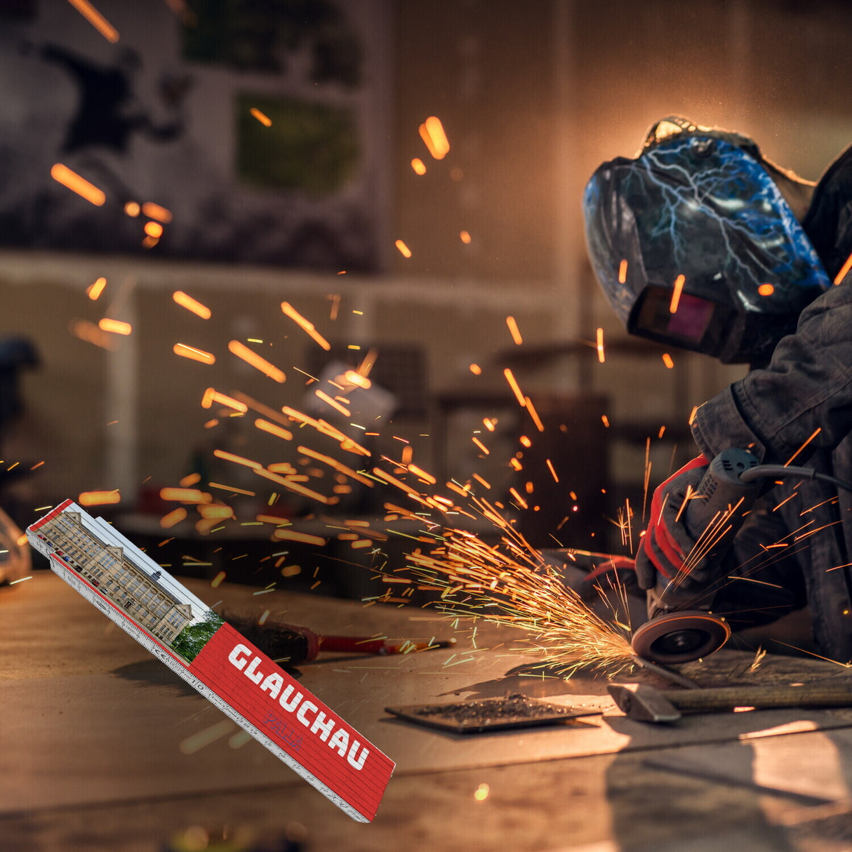 streetline Glauchau PALLA Meterstab aus Holz