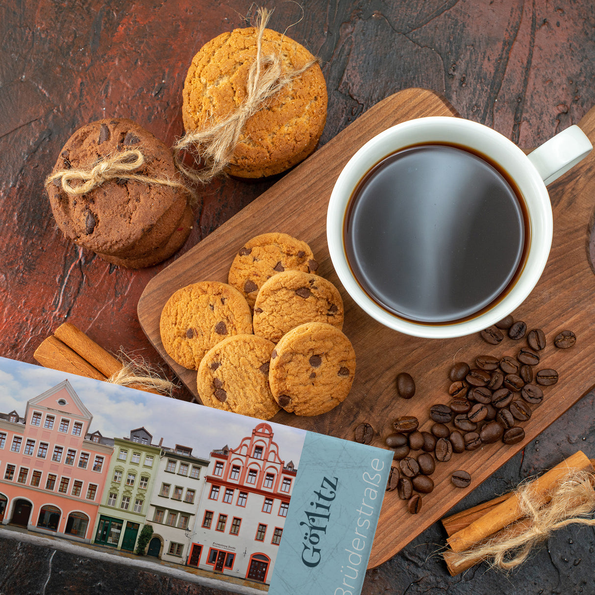 streetline Görlitz Brüderstraße Panorama Souvenir Magnet