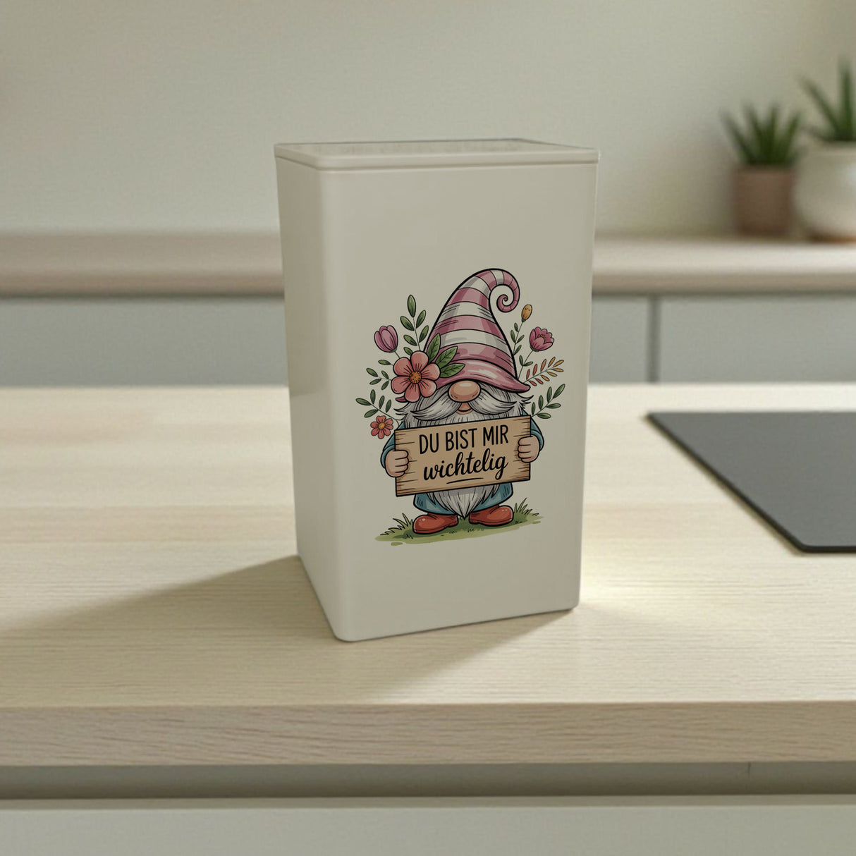 Du bist mir wichtelig Dose 900ml für Pflanzenfreunde und Wichtelfans