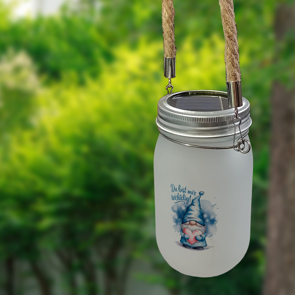 Du bist mir wichtelig! Wichtel Solarlicht