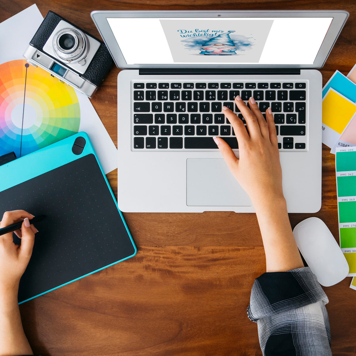 Du bist mir wichtelig! Wichtel Schlüsselanhänger