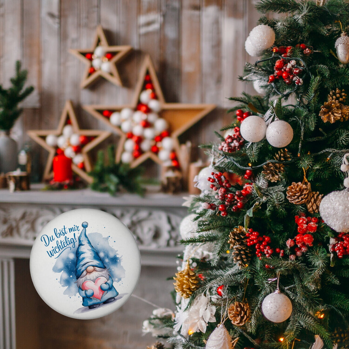 Du bist mir wichtelig! Wichtel Magnet