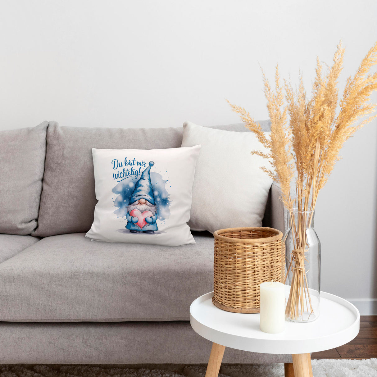 Du bist mir wichtelig! Wichtel Kissen