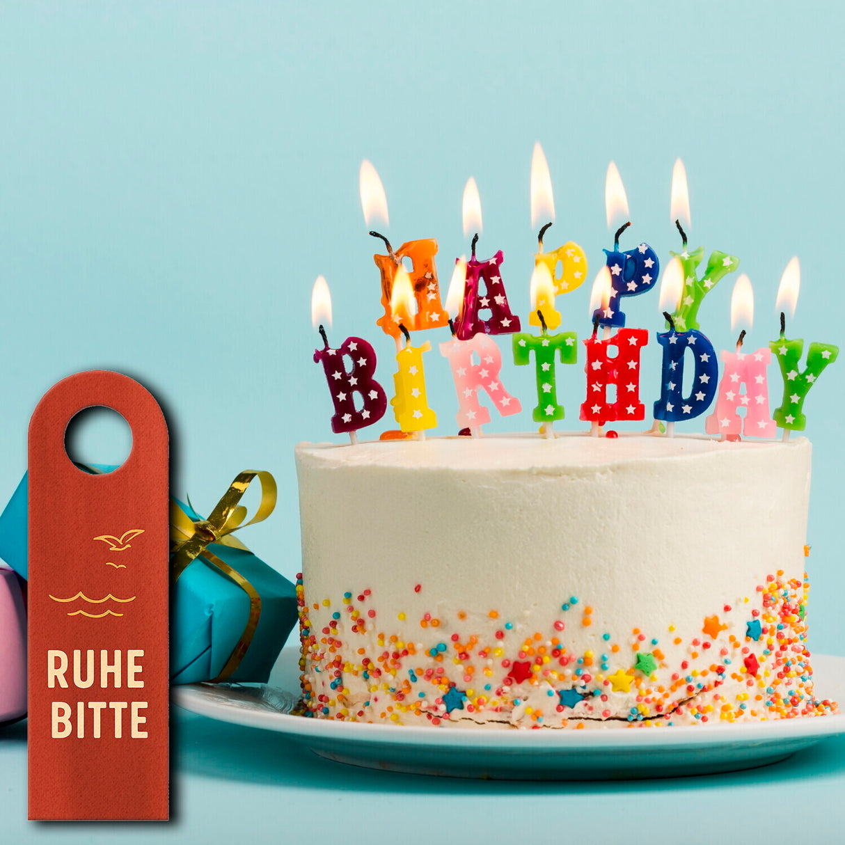 Möwe Ruhe Bitte Türhänger für Meerliebhaber