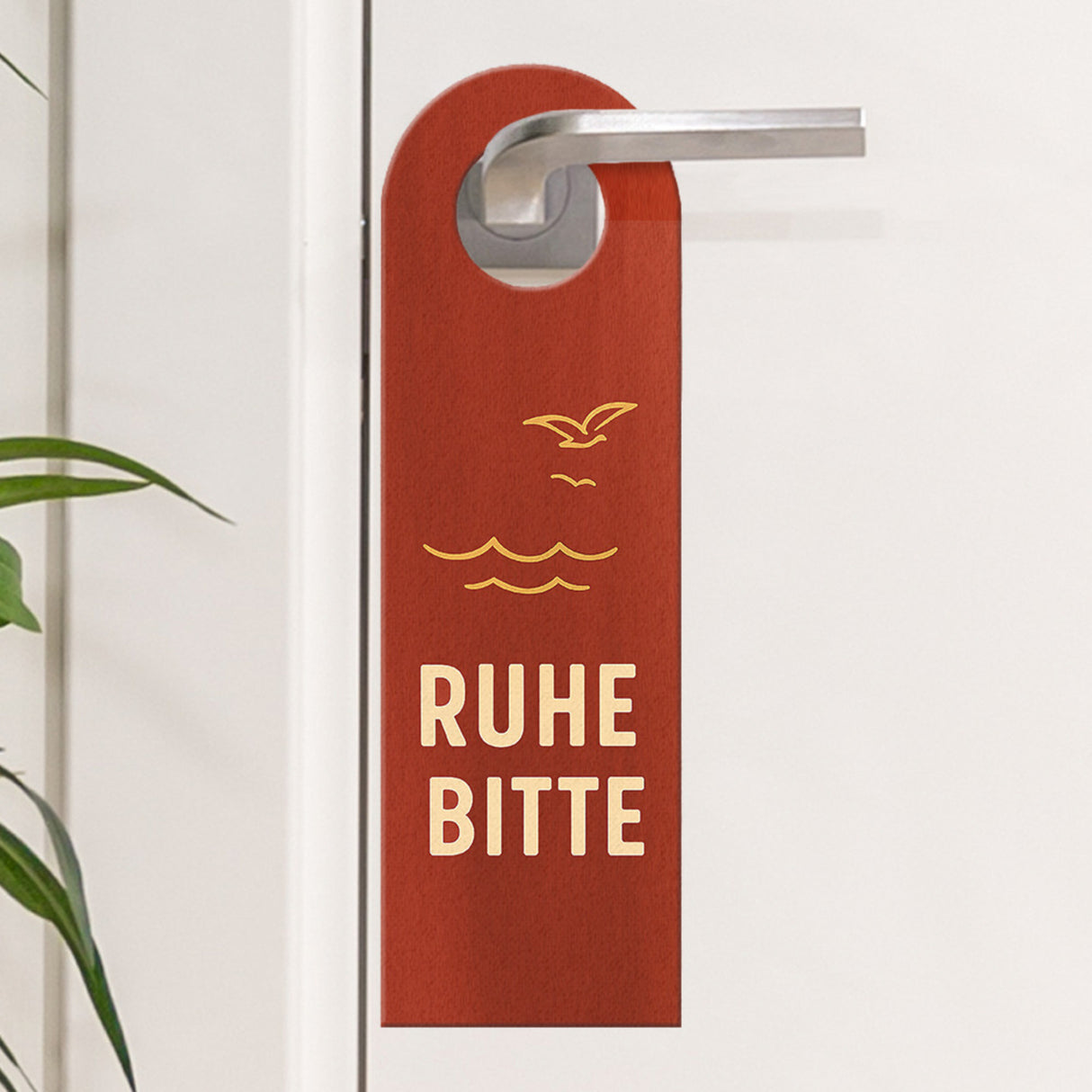 Möwe Ruhe Bitte Türhänger für Meerliebhaber