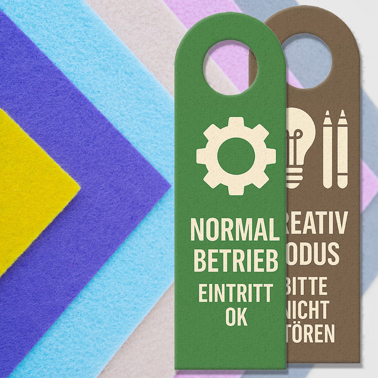 Glühbirne Kreativ-Modus Normalbetrieb Türhänger für Büro