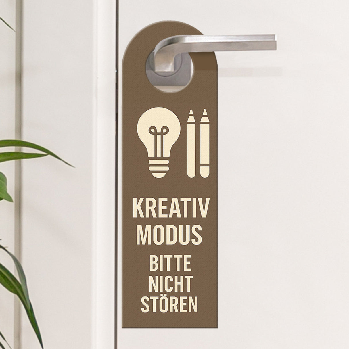 Glühbirne Kreativ-Modus Normalbetrieb Türhänger für Büro